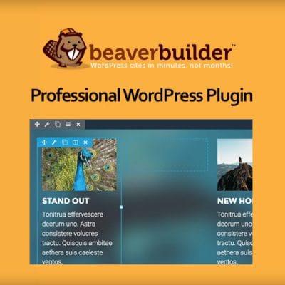 Beaver Builder Professional WordPress Plugin 400x400