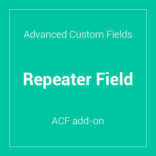 Advanced custom fields repeater field