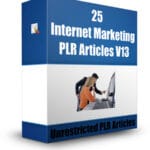 25 Internet Marketing <p>Articles (PLR/MRR)