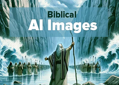 Biblical ai images
