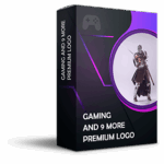Gaming And 9 More Premium Logos<p>Pack15
