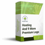 Hosting And 9 More Premium Logos<p>Pack12