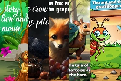 5 kid's moral stories