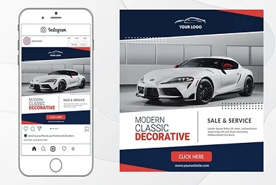 Automobiles Ad Templates