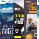 Travel Vertical Ad Templates