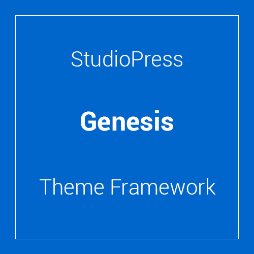 Studiopress genesis pro